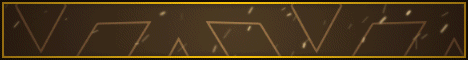 Dark gold MMORPG banner placeholder sample